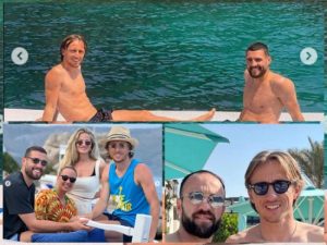 Modrić u Dubaiju s Valbuenom: Kontroverzna fotografija koja je iznervirala Benzemu
