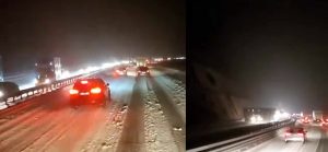 Vjetar i snijeg izazvali haos u Hrvatskoj