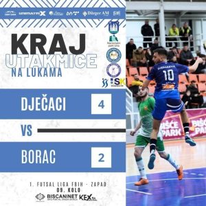 Dječaci sa Une nastavljaju pobjednički niz u Prvoj futsal ligi Federacije BiH