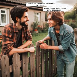 HUMOR: Sestra se udala za boksera