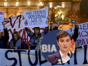 Obrazovni sektor na rubu: Brnabić prijeti studentima, a podrška štrajkašima raste