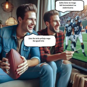 HUMOR: Zašto nema ženskih komentatora