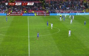 BiH 1 – Kipar 1 – Počelo drugo poluvrijeme