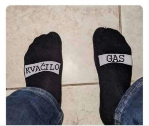 Napokon stigle čarape za vozače početnike!