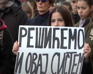 Protesti studenata u Beogradu za 1. maj: “Naša borba prelazi u sljedeću fazu”