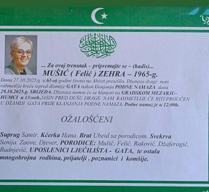 Osoblje Lječilišta Gata oprostilo se od kolegice Zehre