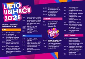 Kalendar ljetnih dešavanja u Bihaću