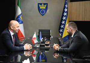 Vico Zeljković u posjeti Vladi ZDK: “Uvjeren sam da ćemo ove godine početi gradnju nacionalnog stadiona”